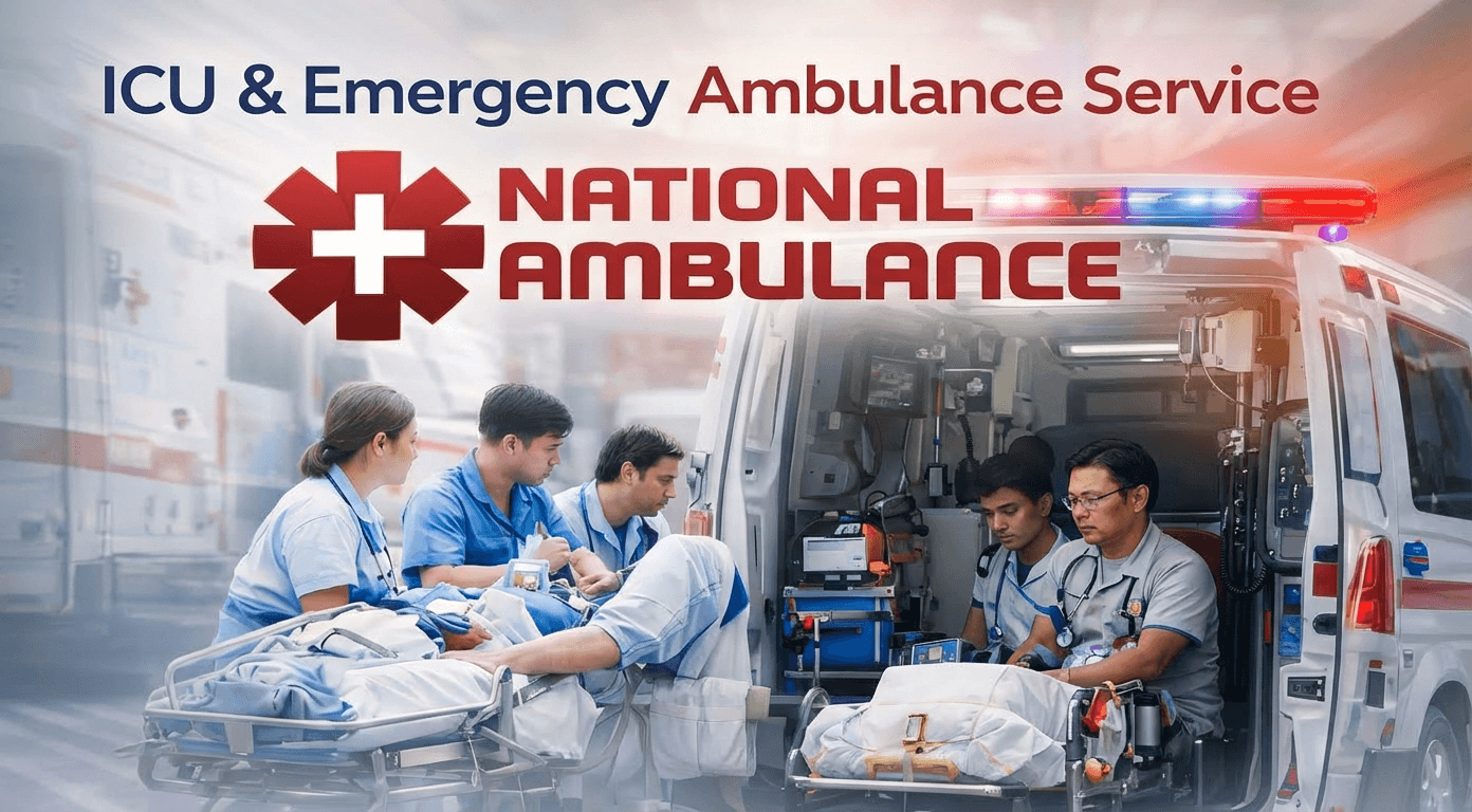 ICU & Emergency Ambulance Service – Advanced Critical Care on the Move